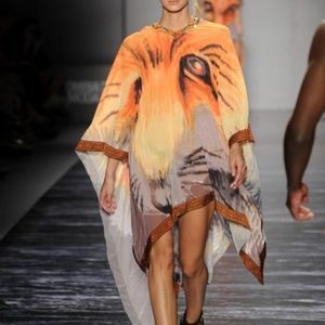 Agua Bendita Born To Be Wild Lobo Tunic